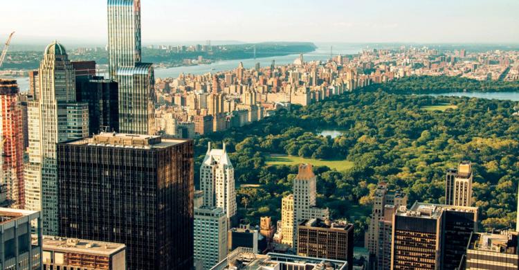 Vistas del Central Park desde Top of the Rock