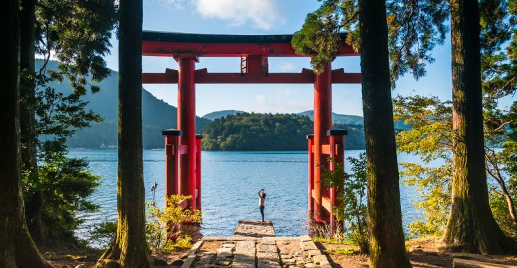 Torre Gate en Hakone