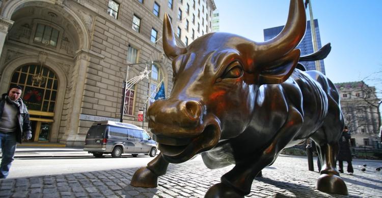 El mítico toro de Wall Street