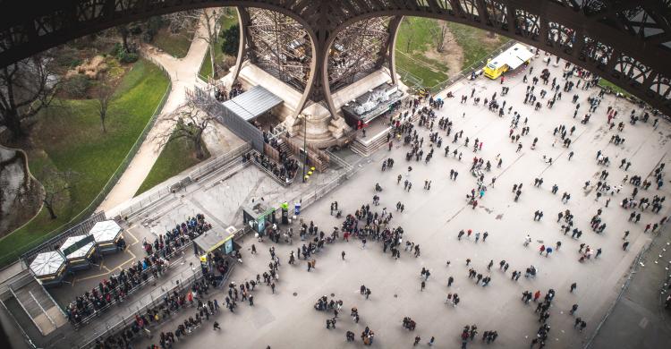 Entrada de la Torre Eiffel