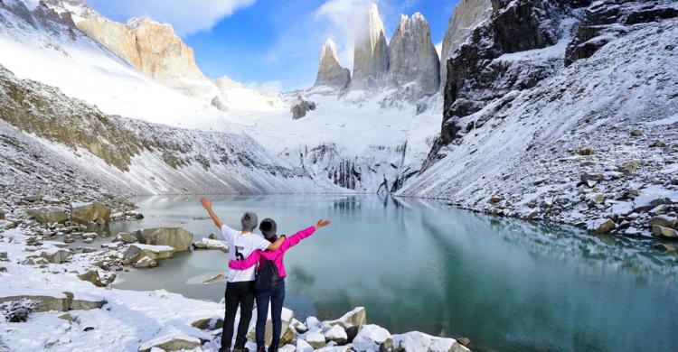 Torres del Paine, en invierno