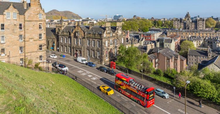 Bus turístico en Edimburgo