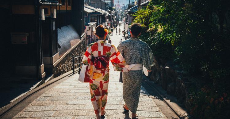 Paseo en Kimono por Kioto