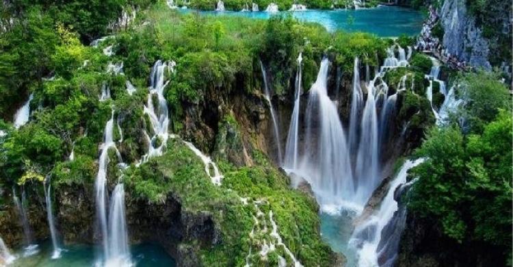 Las cascadas del Parque Nacional Krka