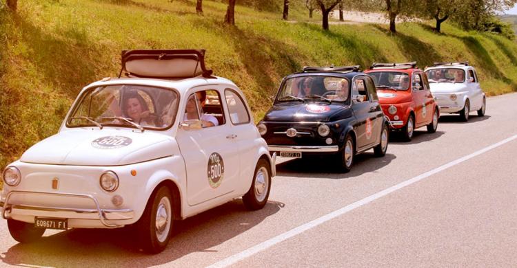 Paseo en Fiat 500