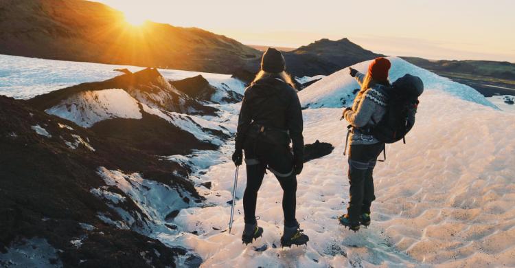 Senderismo por el glaciar Sólheimajökull