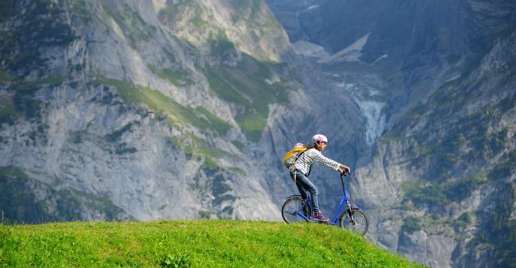 Turista en trottibike