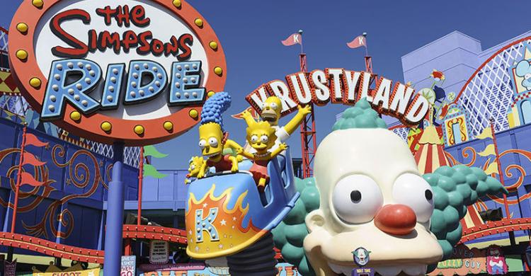 Universal Studios, The Simpsons