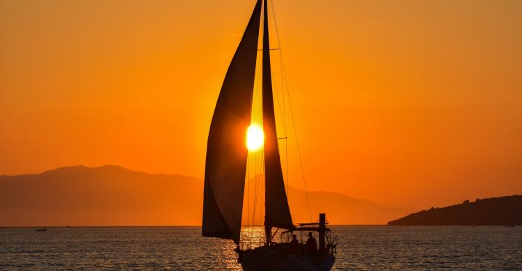 Vela por el Mediterráneo de Menorca