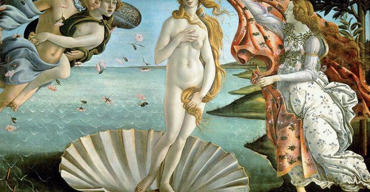 El nacimiento de Venus, de Botticelli