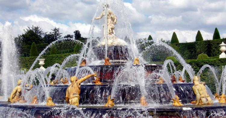 Fuente de los Jardines de Versalles 