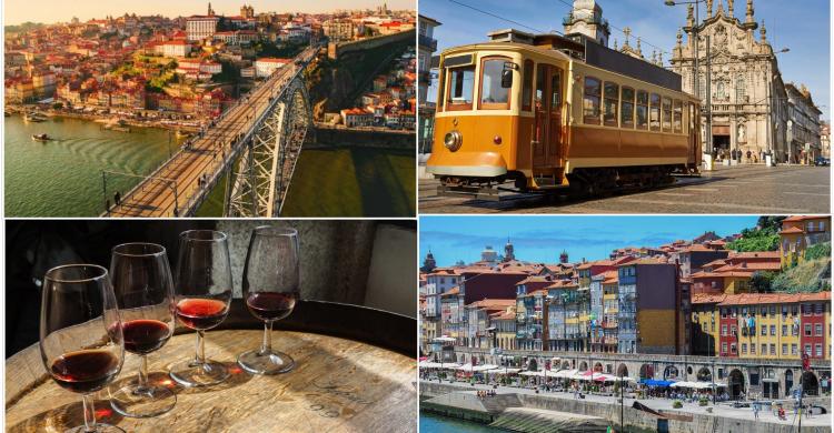 Visita por Oporto y cata de vinos