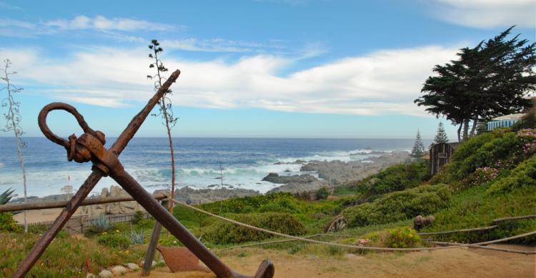 Vista desde la casa de Pablo Neruda