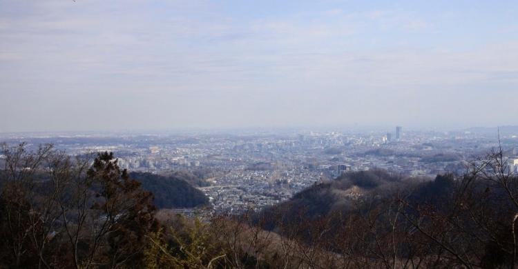 Vistas desde el Monte Takao