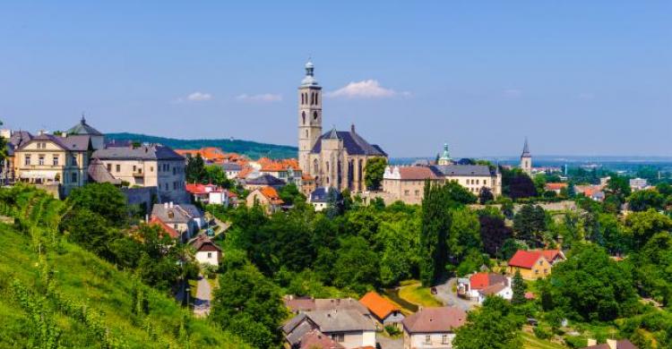 Vistas de la ciudad de Kutna Hora