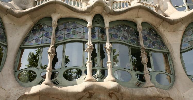 Ventanal de la Casa Batlló