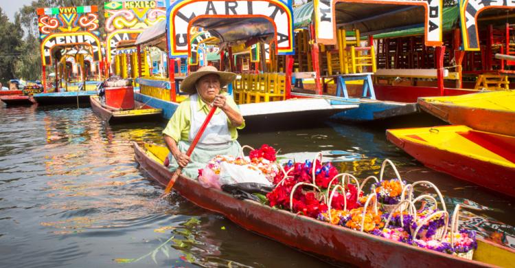 Xochimilco, paseo en Trajineras