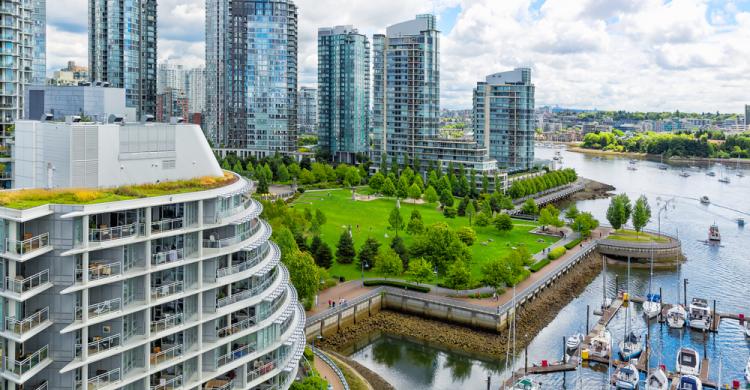 Vista panorámica de Yaletown