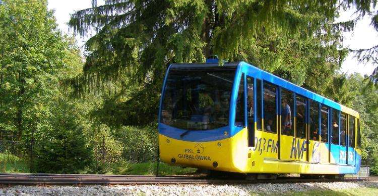 Camino a Gubałówka en funicular