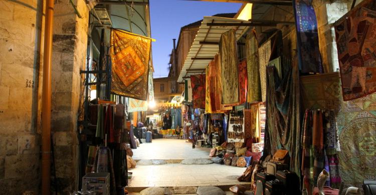 Calle en el Barrio Musulmán de Jerusalén