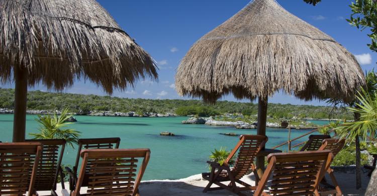 Zonas de relax en Xel-Ha