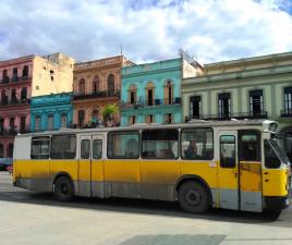 Autobús en La Habana