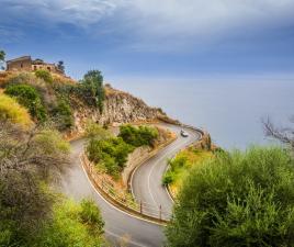 carretera coche sicilia