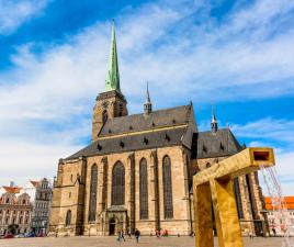 Catedral de San Bartolomé, Pilsen, cerca de Praga