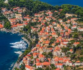 Cavtat vista panoramica