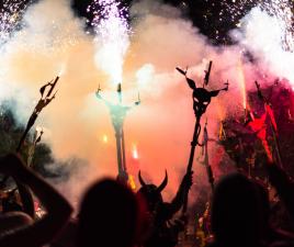 Correfoc en Mallorca