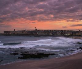 La Coruña, cerca de Santiago de Compostela