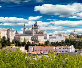 Día soleado en Madrid