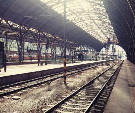 Estación de trenes, Praga