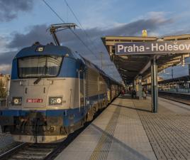 Estación de tren de Praga Holesovice