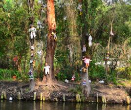 Isla muñecas Xochimilco