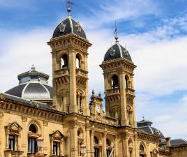 Ayuntamiento de San Sebastián, en la Parte Vieja