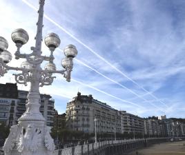 Paseo de La Concha, en San Sebastián