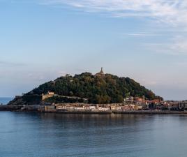 Monte Urgull, en San Sebastián