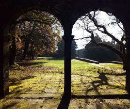 Arcos en el Parque de Bonaval