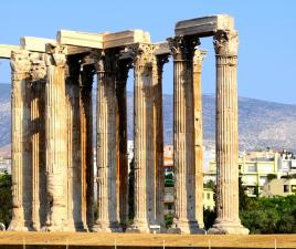 columnas templo zeus