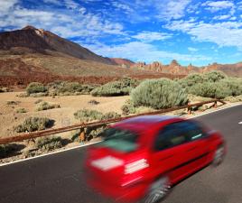 Coche en Tenerife