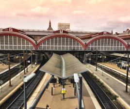 tren estacion copenhague