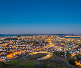 Panorámica Twin Peaks