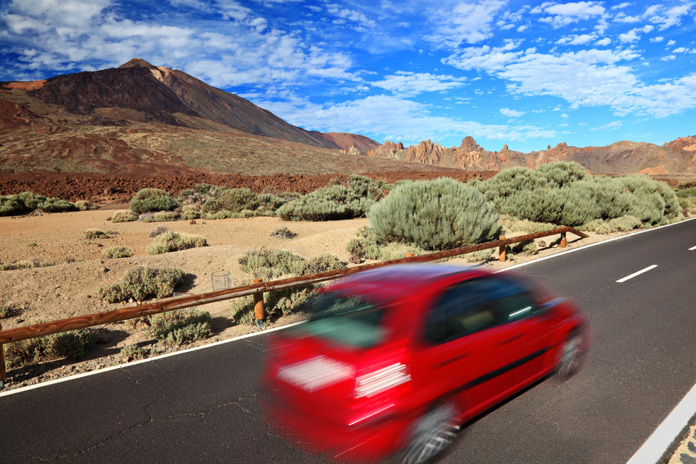 Coche en Tenerife