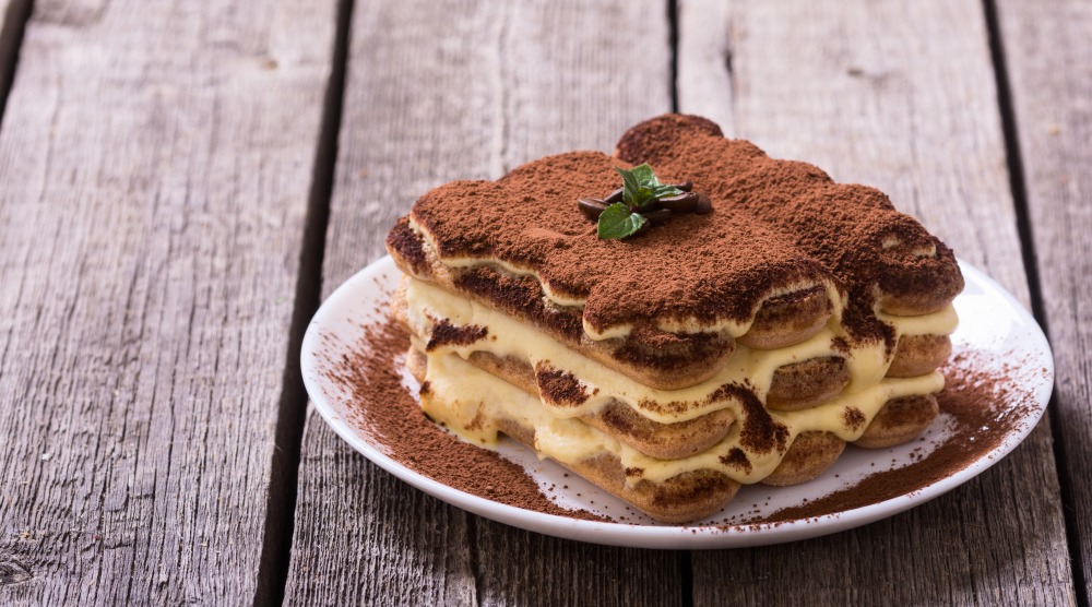 Comerse un tiramisú en Roma