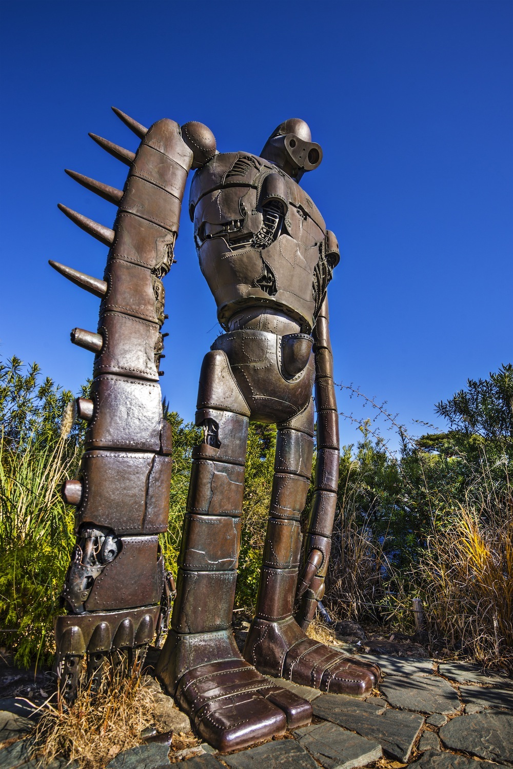 Laputa estatua Robot en el Museo Ghibli 