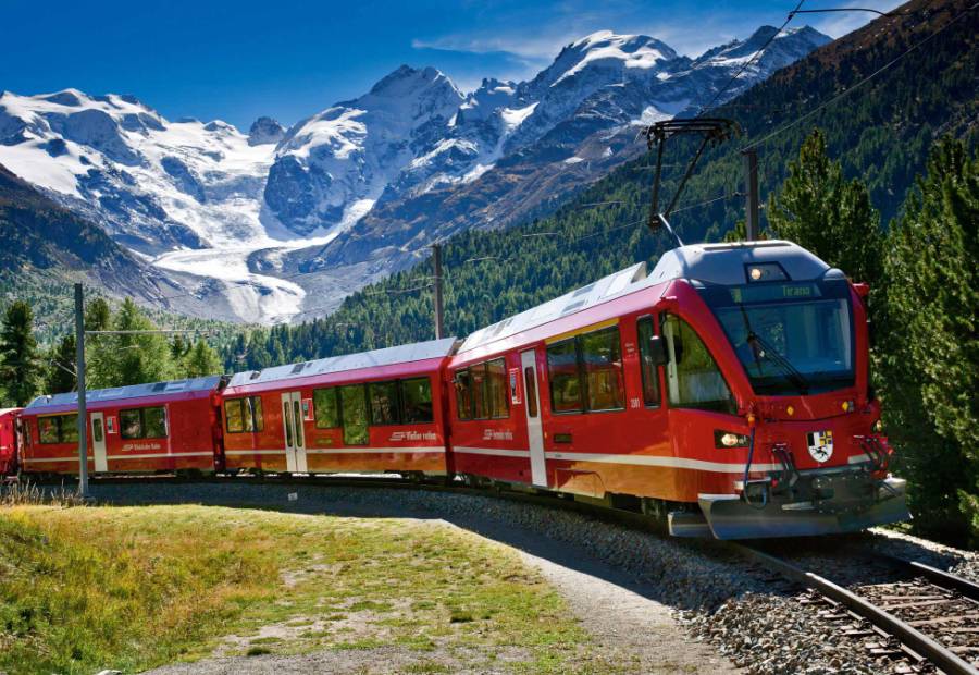 Tour Bernina Express Alpes Suizos 