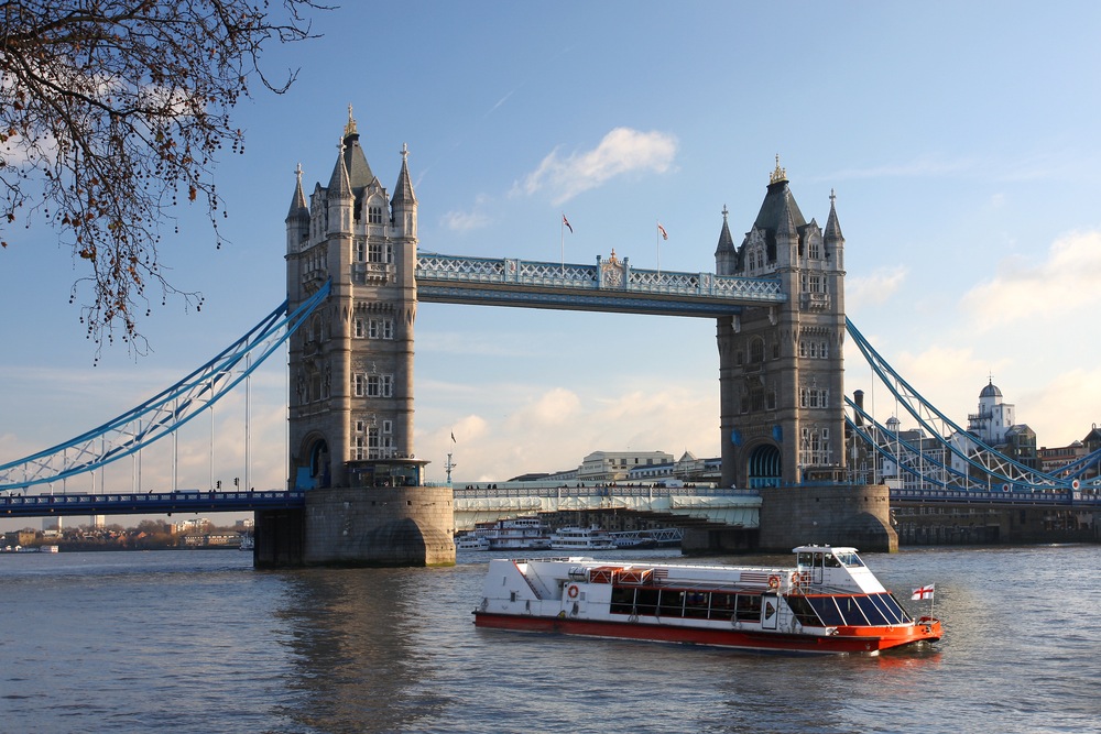 transporte barco londres