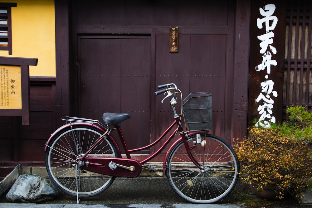 transporte bicileta japon