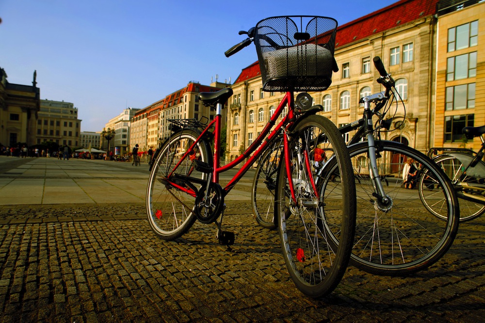 transporte bicicleta pie berlin